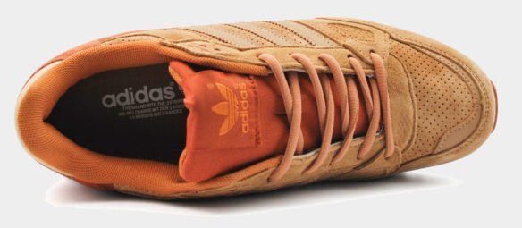 Adidas ZX 750 оранжево-рыжие